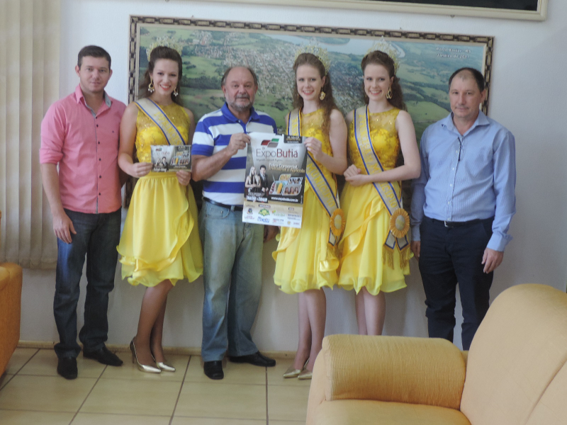 Prefeito recebe Comitiva da 8ª ExpoButiá